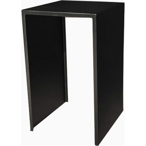 Soporte de metal para plantas Wanda 30 x 30 x 50 cm negro Tecnokit (1/5)