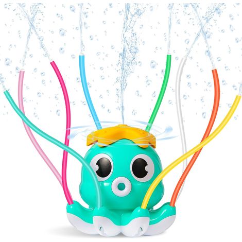 d'eau Arroseur pour Enfant, Octopus Jeux d'eau Exterieur Enfant, Jeux D'extérieur pour Le Jardin (1/5)
