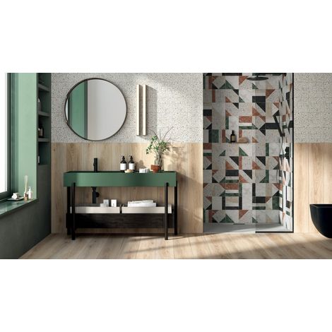 Carrelage Effet Terrazzo PLAY 20x20 cm Dots Multiwhite (1/3)