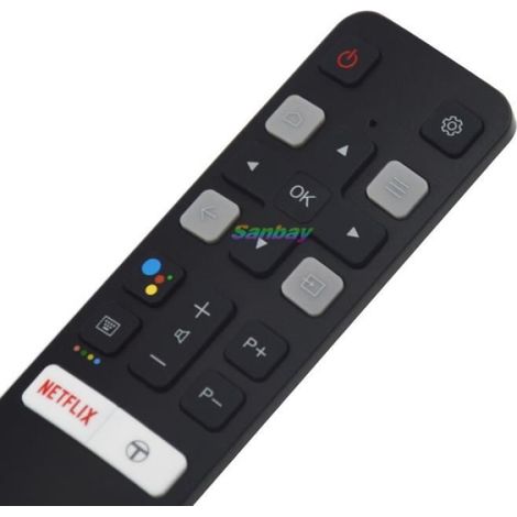 Télécommande Ir - Rc802V - Pour TV TCL Modèles P8S S6800Fs S6510Fs EP680 - 1 Pièce (1/4)