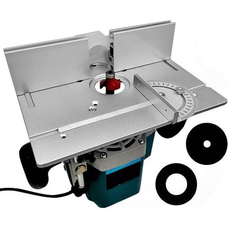 Router Table Insert Plate, 2 in 1 Router Board for Woodworking Workbench for Electric Cutting and Finishing Machine (1/5)