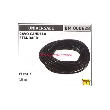 Cavo standard Attacco candela pipetta cappuccio UNIVERSALE 000628 7 mm 10 metri