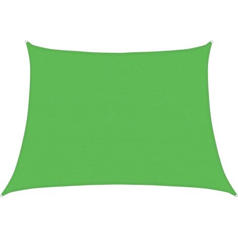 Maison Exclusive - Stínící plachta 160 g/m² světle zelená 4/5 x 3 m HDPE (1/5)
