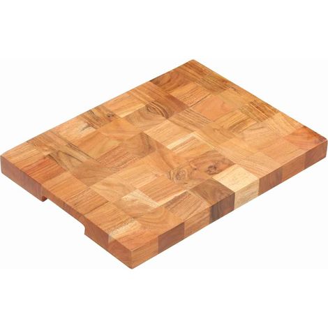 286571 vidaXL Chopping Board 40x30x3,8 cm Solid Acacia Wood (1/5)