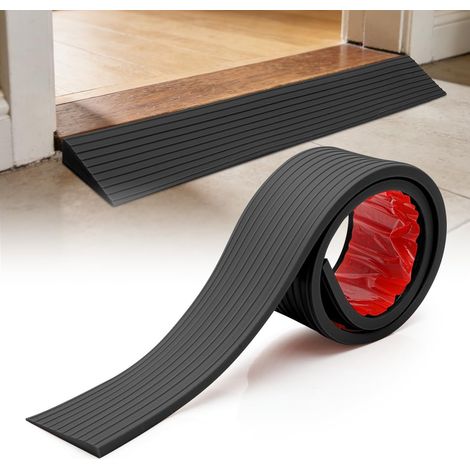 Threshold ramp, non-slip surface, door sill ramps, wheelchair ramps, PVC access ramp, rubber access ramp, threshold ramp for walker wheelchair (1/5)