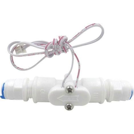 Capteurs d'eau 1/4 NPT, compteur d'effet, tuyau de débit 0,3-6 L/min pour filtre inversé (1/5)