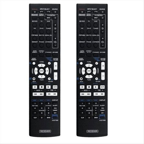 Télécommande - Pour Récepteur Audio Vidéo Pioneer VSX-324K VSX-819H VSX-828 VSX-921 - Compatible Système Home Cinéma - 2 Pièces (1/5)