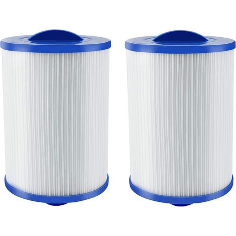 PWW50 Spa Filter, 6CH-940 Spa Filter, 1 1/2" Coarse Thread Spa Filter, Compatible with 6CH-940, PWW50P3, FC-0359, 03FIL1400 (2-Pack) - AquaForge