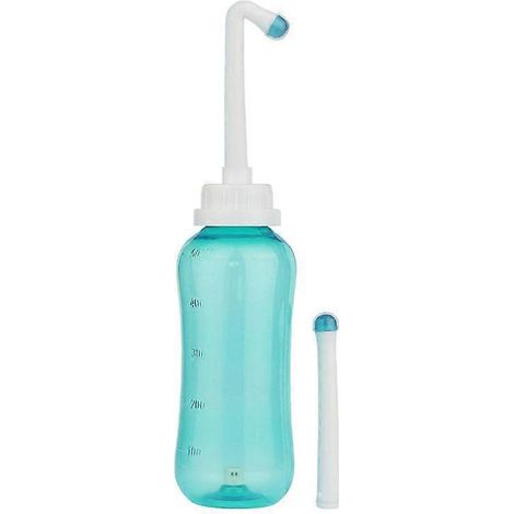 Vaporisateur de 500 ml pour nettoyant personnel portable pour siège de toilette et bidet, pour une hygiène intime optimale. (1/5)