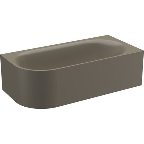 BETTE 3437-404CELVS Baignoire angle forme spéciale Lux Oval V (1/2)