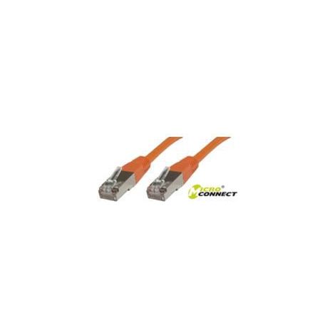 MicroConnect S/FTP CAT6 2 m Orange LSZH