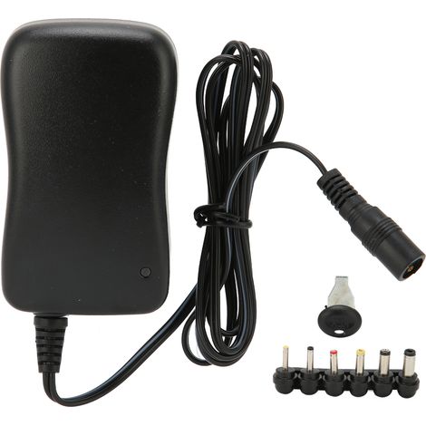 Adaptateur Secteur Universel 30W avec Port USB et Tension Réglable 100‑240V Prise UE (1/5)