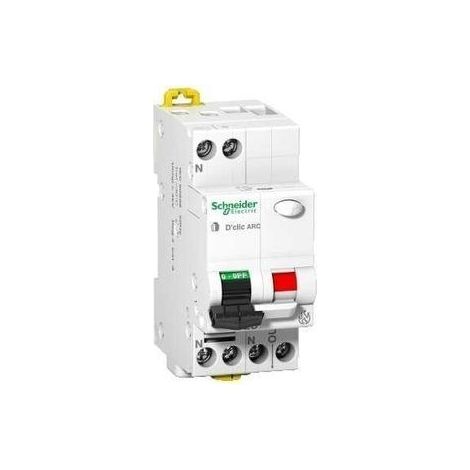 Duoline D'clic Arc - Elektrischer Fehlerstrom- und Lichtbogen-Schutzeinrichtung - 1p+n 16 A Kurve C