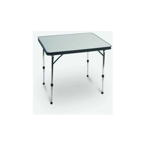 Mesa rectangular gris Al-246 en aluminio 101 x 65 cm - Crespo (1/2)