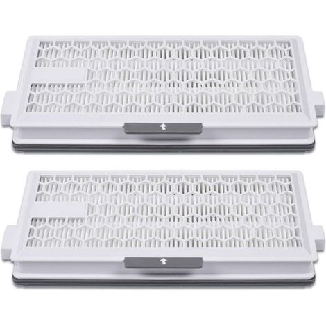 Pour Filtre Aspirateur Air Clean Plus 50 pour Miele Complete C3 Powerline S8340 Filtre d'aspirateur, Air Clean SF-HA 50 pour Complete C2 C3, lot de 2 (1/5)