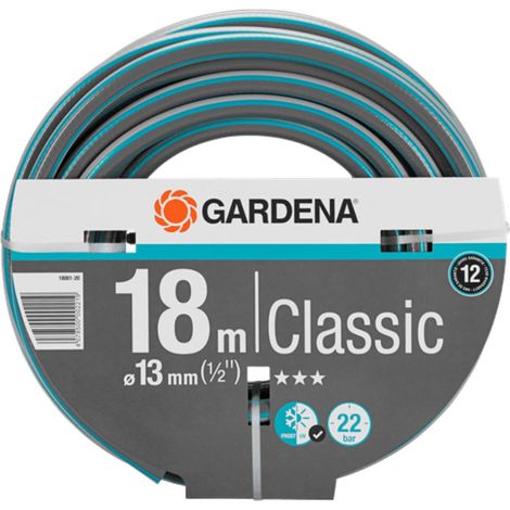 Gardena Classic Manguera de riego 18 m Gris Naranja (1/3)