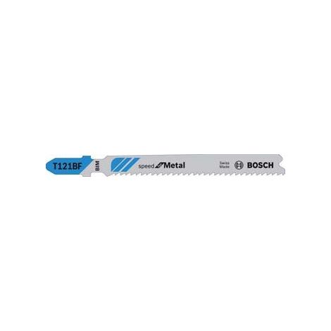 Bosch 5x Stichsägeblatt T 121 BF Speed for Metal - 2608636702 (1/5)