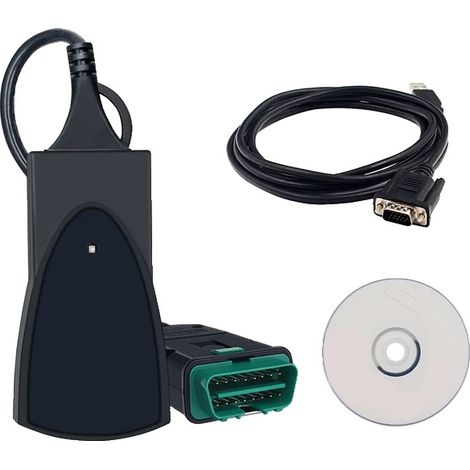 Scanner OBD2, puce complète, câble de diagnostic, Lexia J2534 (1/2)