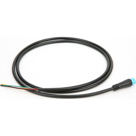 Câble de signal 4 fils pour modification batterie lithium vélo - Accessoire pratique en matériau composite - Connecteur mâle (1/5)