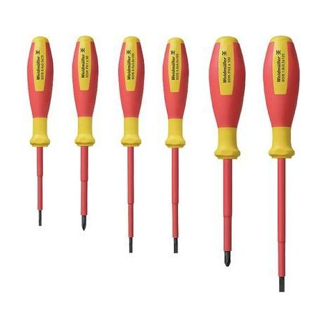 Set di cacciaviti VDE multicolore ergonomico Weidmuller