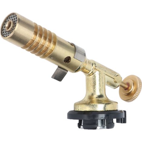 Chalumeau à souder à tête d'allumage en laiton haute température pour gaz Mapp et butane turbo (1/5)