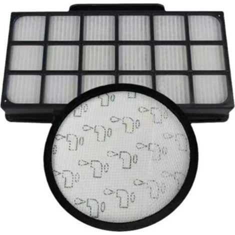 juego de filtros para aspiradora Rowenta, filtros delantero y trasero, aptos para accesorios de aspiradora de la serie RO69. (1/4)