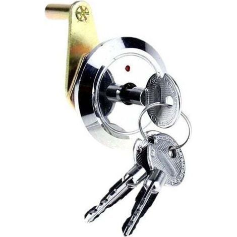 Safe door accessories - Safe lock cylinder head - Cross-core copper toolbox lock (1/2)