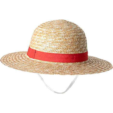 Luffy Chapeau de paille Luffy  Chapeau de cosplay Luffy  Accessoires de performance, accessoires de fête anime, accessoires de cosplay Luffy, accessoires de fête costumée, vêtements d'été (1/5)