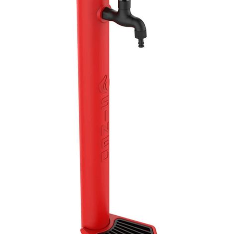 Sined Acqua Kit Compuesto Por Fuente y Cubo De 5 Litros Fabricado En Polietileno Fácil Montaje Rojo