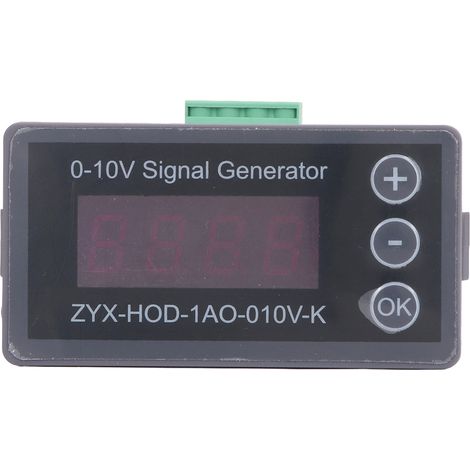 Einstellbarer 0-10V-Signalgenerator, hochpräziser Analogsimulator, 15-28VDC-Versorgungsspannung (1/5)