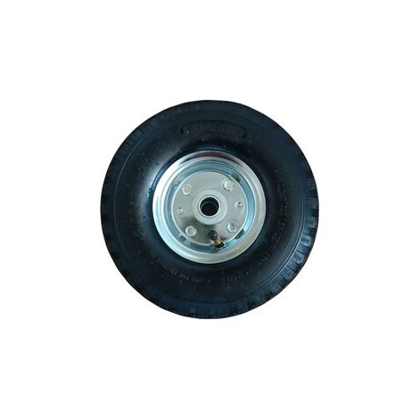 C RUOTA P/CARRELLO ACCIAIO C/CUSCINETTO D 260MM- 1,0 pz