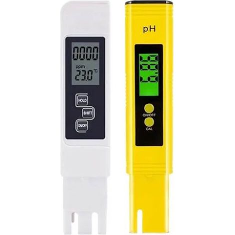 Professionelles, tragbares digitales TDS-, EC- und pH-Messgerät, digitaler Wasserqualitätsprüfstift, Genauigkeit 0,01 (1/5)
