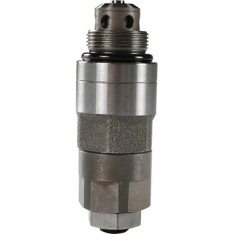 Soupape de décharge YN22V00002F1, soupape d'aspiration pour pelle hydraulique Kobelco, gris argenté (1/5)