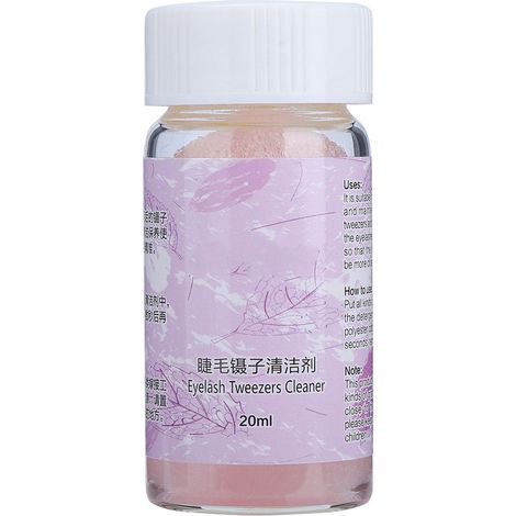 Nettoyeur Professionnel pour Pinceaux à Cils et Dissolvant de Colle (1/5)