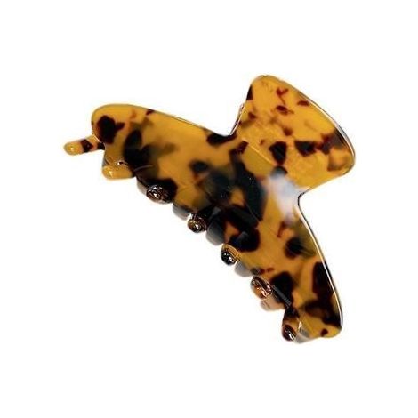 Bananen-Haarspangen, Schildpatt-Haarspangen, Leopardenmuster, Zelluloid-Modeaccessoires für Damen und Mädchen, Stil A (1/5)