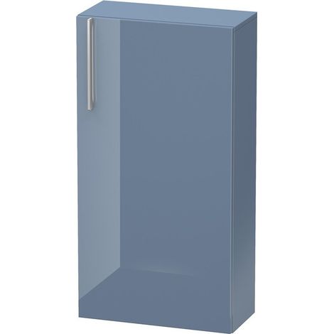 Armadio mezzo alto Duravit Vero, 1155, cerniera dell'anta a destra, 500mm, Colore (anteriore/corpo): Laccato lucido blu pietra - VE1155R4747