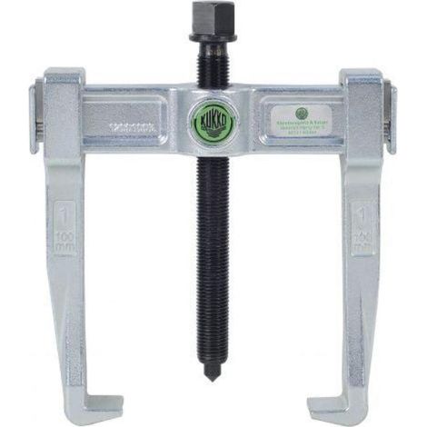 Extractor de rodamientos KUKKO universal de 2 patas 150 x 150 mm con ganchos giratorios (1/3)