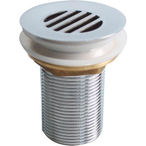 Bonde de Lavabo Laiton Écoulement Libre Hauteur 78mm Clapet Ø62mm Sortie Filetée Ø41.5mm