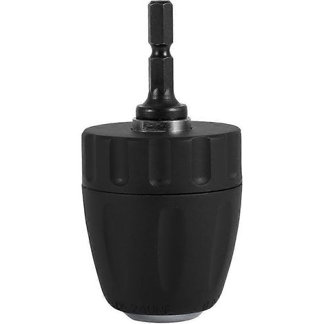 Mandrin de perçage à dégagement rapide 3/8-24UNF 0,8-10 mm avec adaptateur à queue hexagonale 1/4".