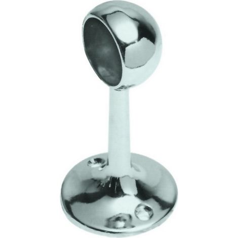 1PZ REGGITUBO FISSO CROMATO PER ARMADI CHIUSO Ï MM.25 DISTANZA MM.70