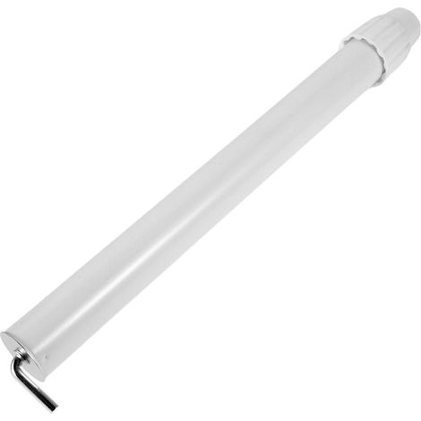Tige de Levage Blanc pour Ventilateur Pied Tube Support Télescopique de 63 Cm Compatible Ventilateurs Électriques Remplacement Facile de Bureau Pied (1/5)