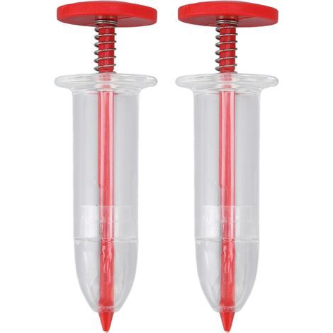 Seed dispenser, Mini Seedmaster, horticultural seed-sowing tool, 2 pieces (1/5)