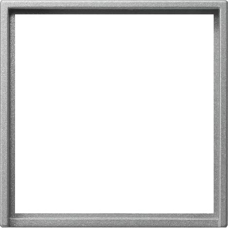 Schalterrahmen Gira 028226 Aluminium 50x50 mm (1/2)
