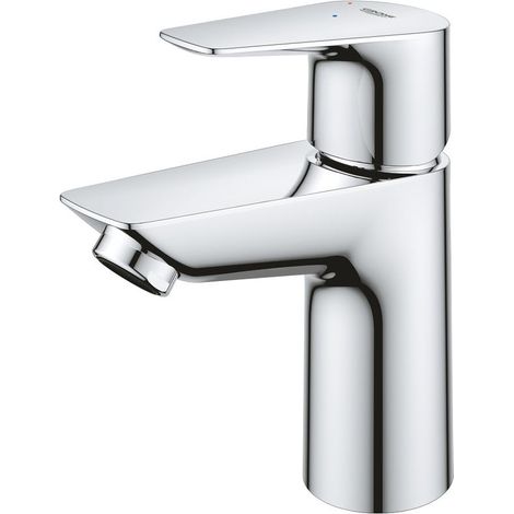 Grohe BauEdge Einhand-Waschtischbatterie, S-Size, Ausladung 95mm, (1/5)