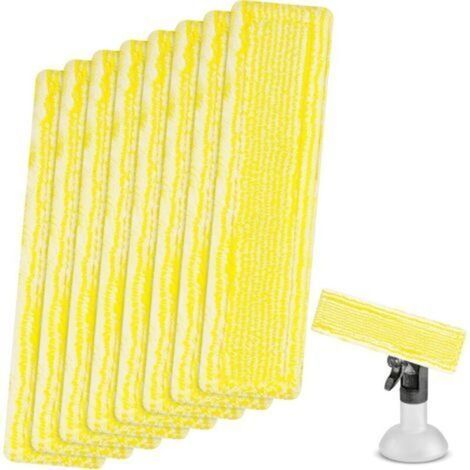 8 Pcs Chiffons de Nettoyage en Microfibre pour Karcher Bonnette Microfibre Lingette pour Lave Vitre Karcher WV2 WV5 Premium pour Nettoyeur Vitre Aspirateur de Fenêtre Accessoires (1/4)
