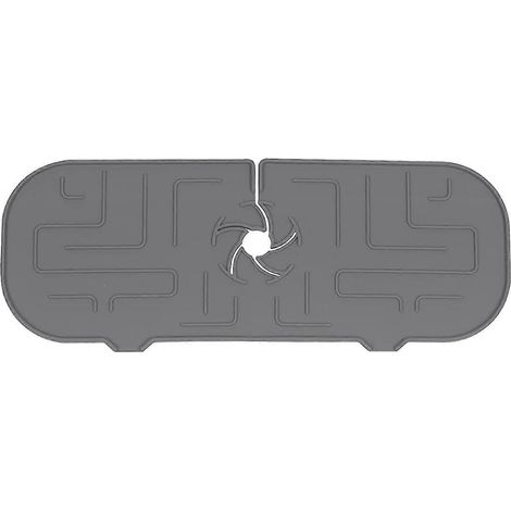 Spülbecken-Spritzset, Silica-Spülbecken-Wasserhahn-Pads, Spülbeckenschutz, Anti-Tropf-Gummimatte für die Küche (1/5)