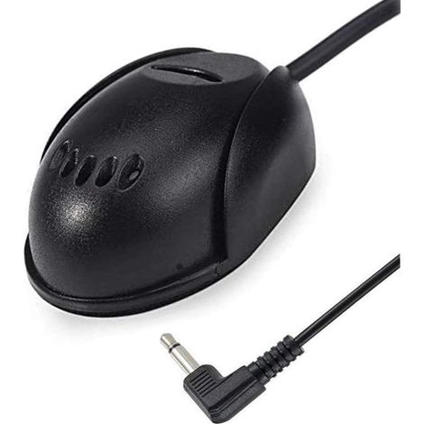Geeignetes externes 2,5-mm-Mikrofon für Pioneer-Autoradios, externes Ersatzmikrofon für Autoradios, Fahrzeug-Headunits, Bluetooth-Audio-Stereoanlagen, GPS-Geräte und DVD-Player