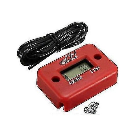 Minuteur pour moto avec affichage numérique LCD, pour l'entretien et la réparation des moteurs à essence, étanche à induction
