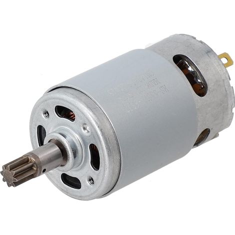 18 V 8 Zähne RS-550VD-6532 H3 Motor kompatibel mit Rockwell WX390 WU390 50027484, Metall Ersatzteil (1/5)