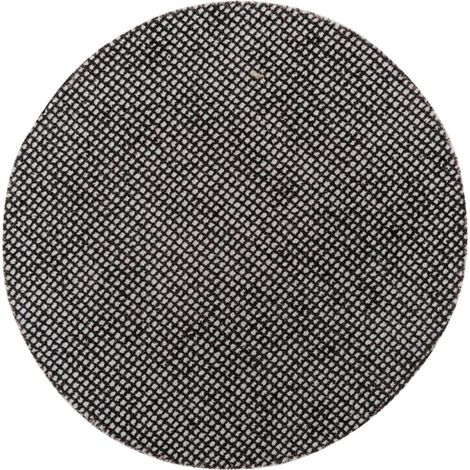 kwb Grid Linen Sanding Paper Disco di levigatura a griglia per levigatura a secco e a umido, f.. Levigatrice a percussione Ø 125 K-80, in fibra di vetro, perforata con velcro, 5 pezzi. (1/4)